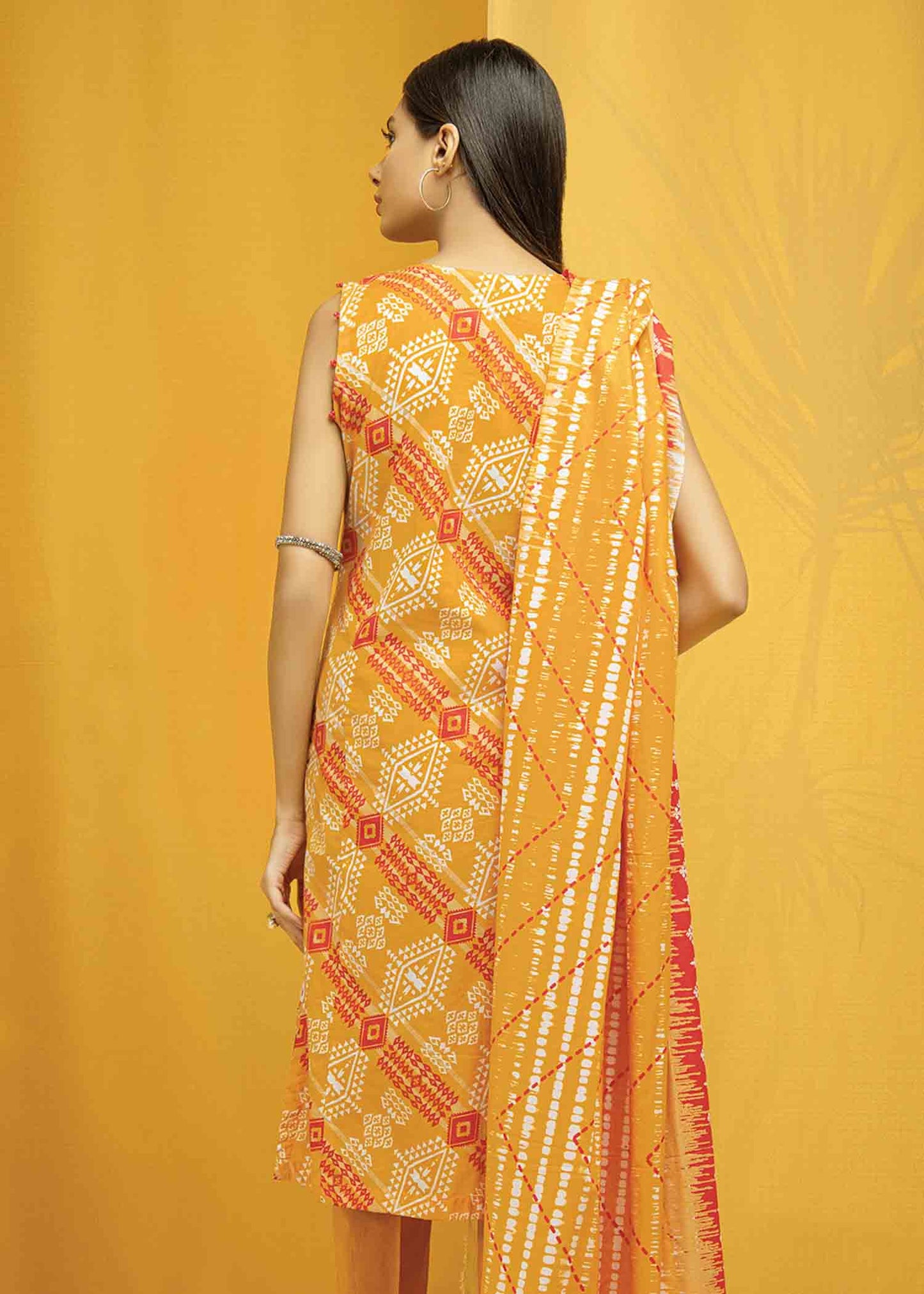 Edenrobe - EWU22A1-23020 - Yellow - 3 Piece