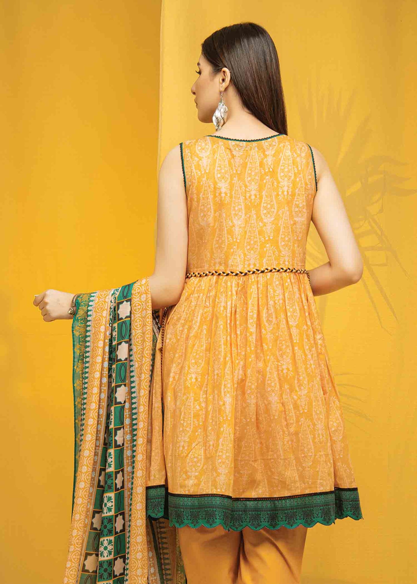 Edenrobe - EWU22A1-23010 - Light Orange - 3 Piece