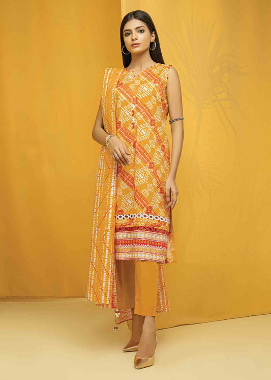 Edenrobe - EWU22A1-23020 - Yellow - 3 Piece